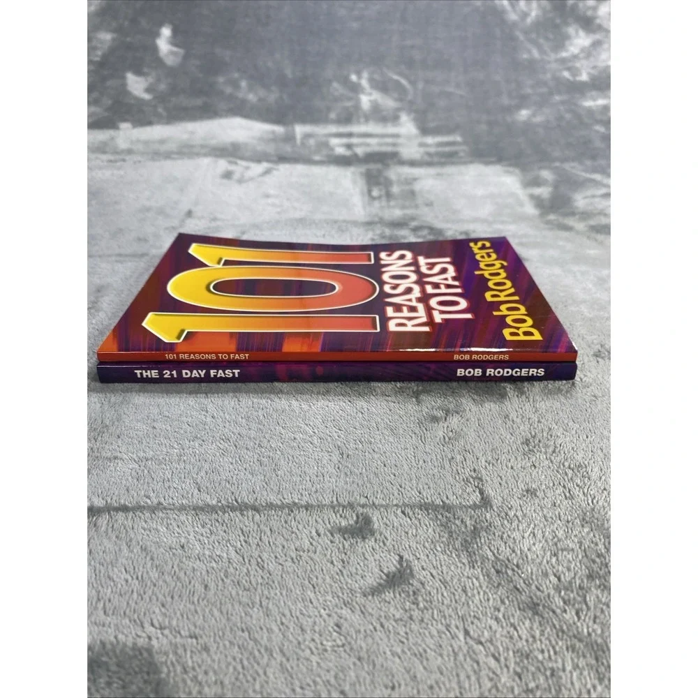 Bob Rodgers 101 Reason To Fast + The 21 Day Fast Revolutionize Your Life VTG NEW
